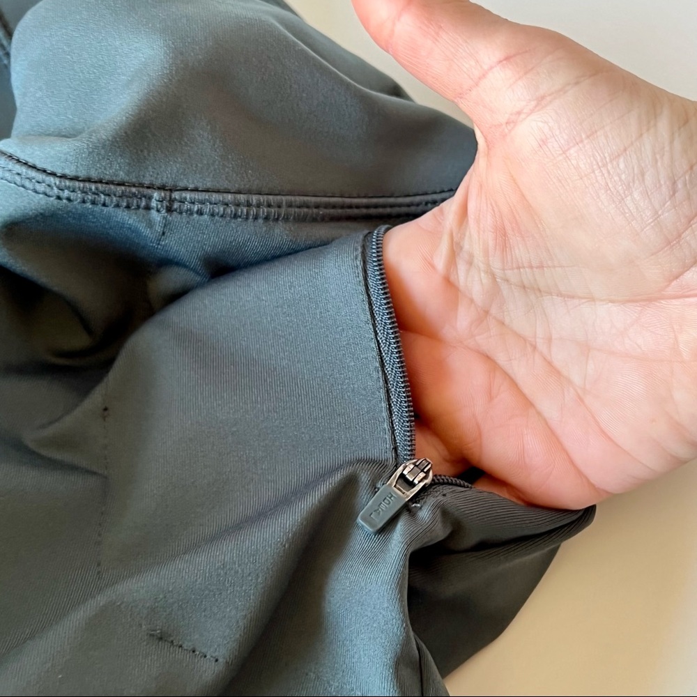 ATHLETA Workout Capri Spandex Leggings With Zippered Pocket—SZ. SMALL - Picture 12 of 12